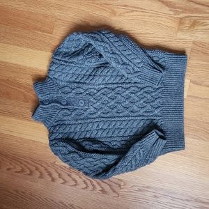 GAP kids, small (6-7), grey, knit sweater